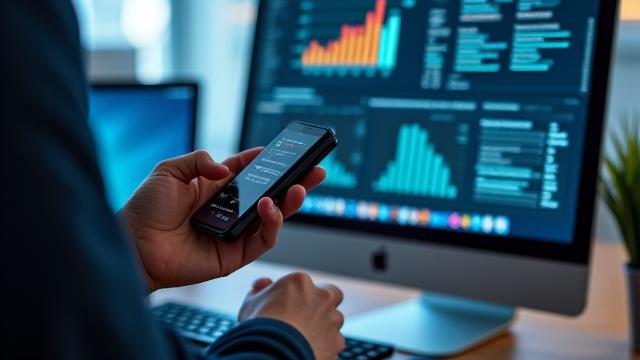 Quality assurance specialist testing a mobile application