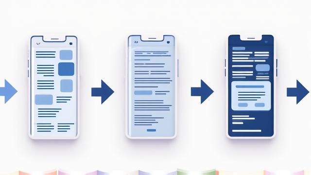 UI/UX design process, from wireframing to visual design